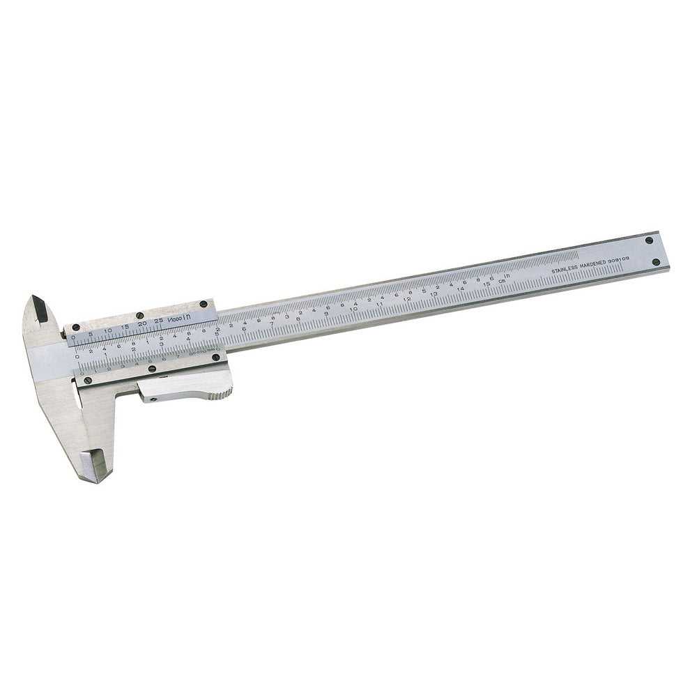 Draper, 0 - 150mm or 6" Vernier Caliper