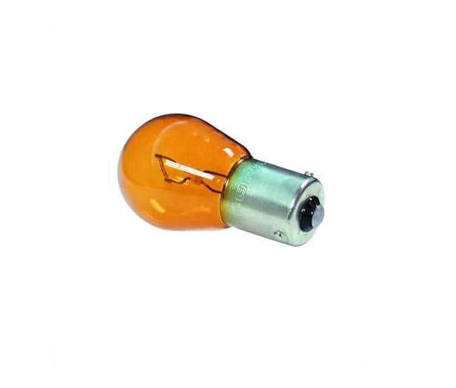 Autolamps Ltd, 382Y Bulb Amber Capped Straight Pin 21W - DEU382Y