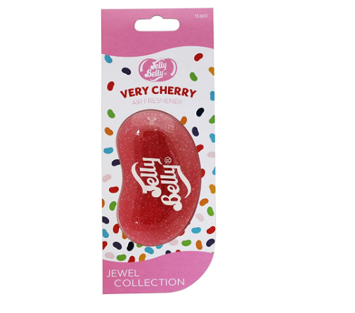 JELLY BELLY, 3D Jelly Belly Jewel Air Freshener - Very Cherry