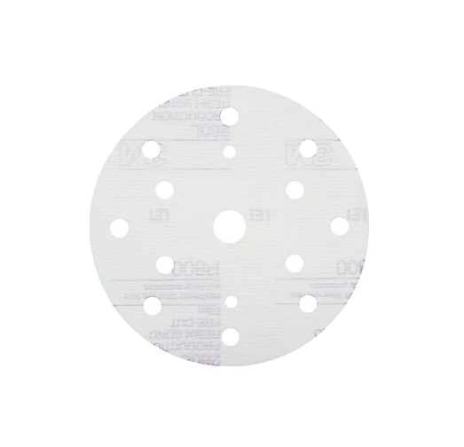 3M, 3M Hookit Finishing Film Abrasive Disc 260L, 150 mm, 15 Hole, P800 (51099)