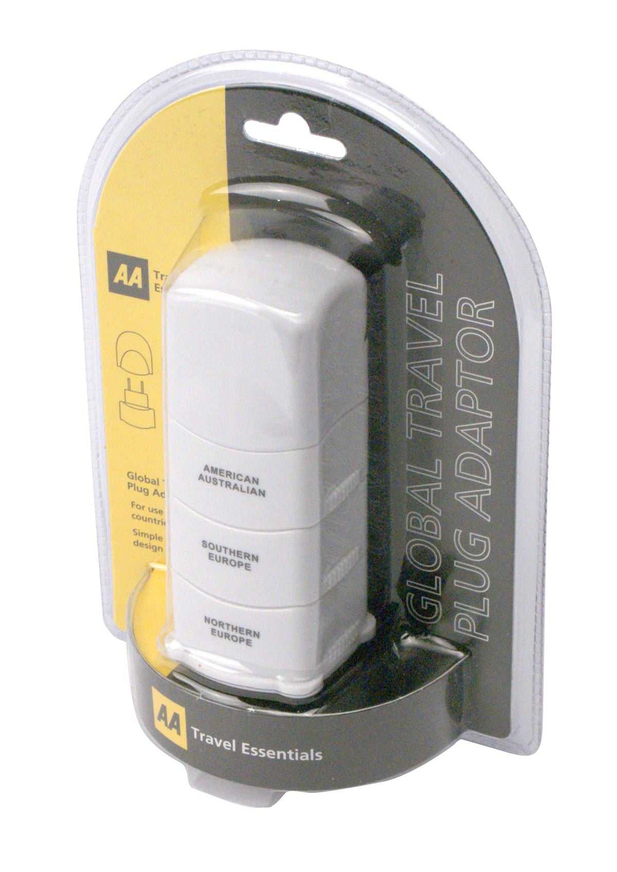 AA, AA Global Travel Plug Adaptor