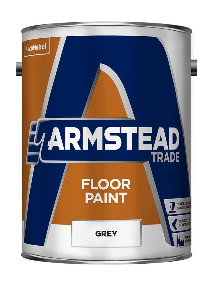 Armstead, Armstead 5218610 Trade Floor Paint-Grey (5 Litre)