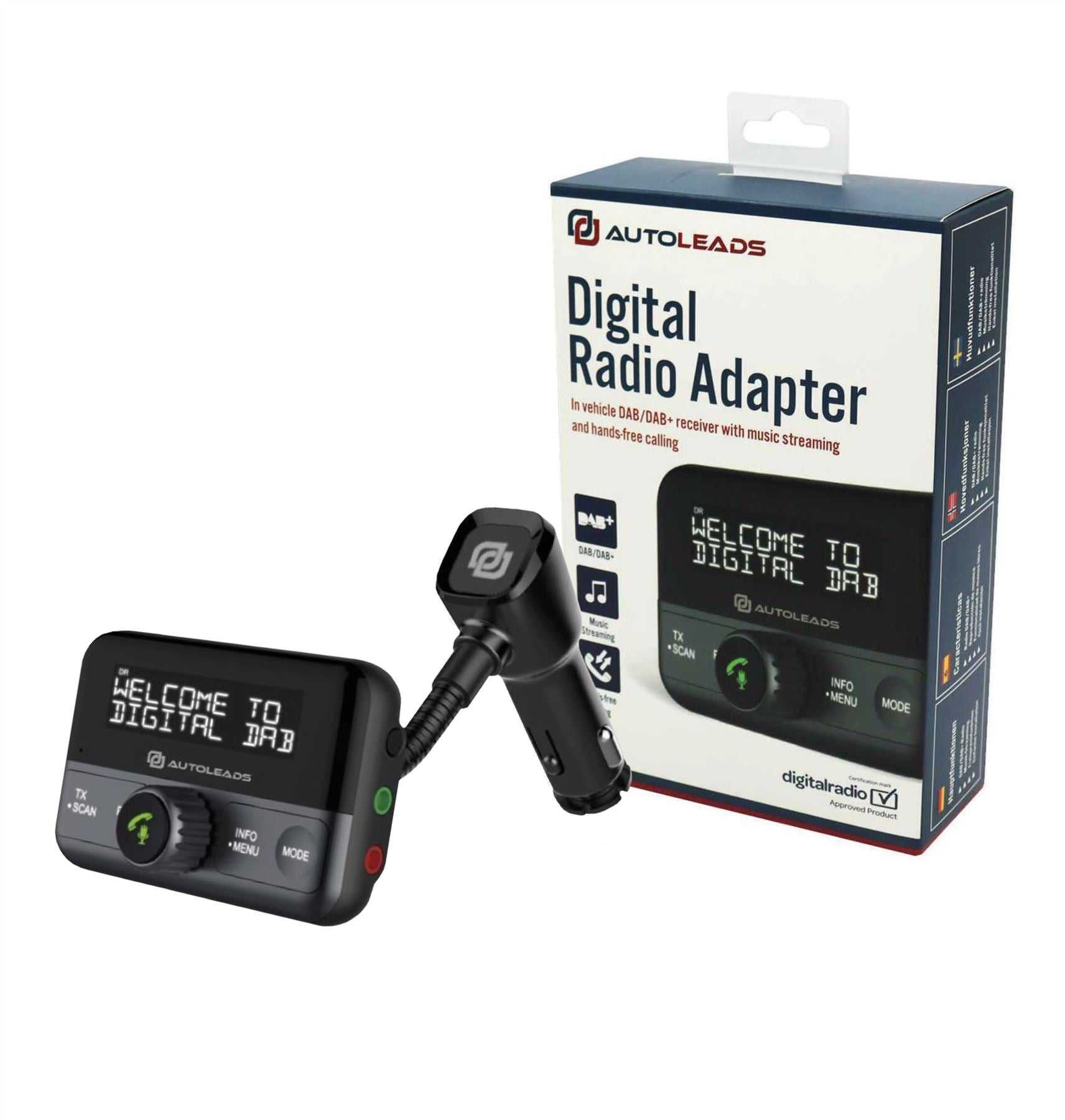 Autoleads, Autoleads DAB FM Interface with BT Handsfree & Music Streami