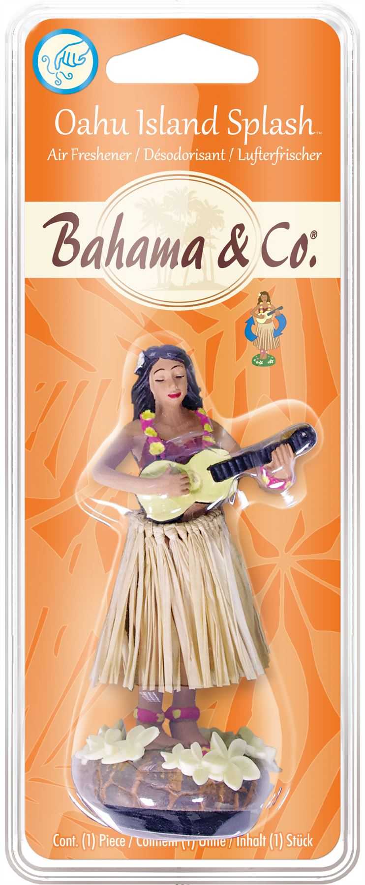 Bahama, Bahama Scent Hula Girl Oahu Island Air Freshener