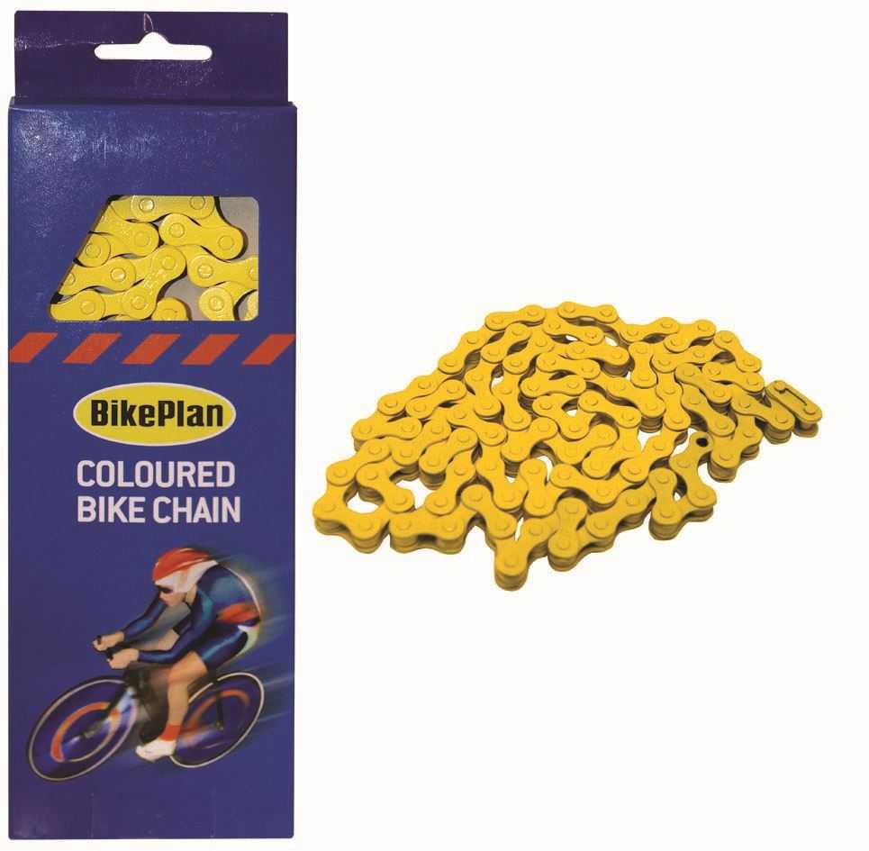 BikePlan, Bike Plan BKP028 BMX Chain - Yellow