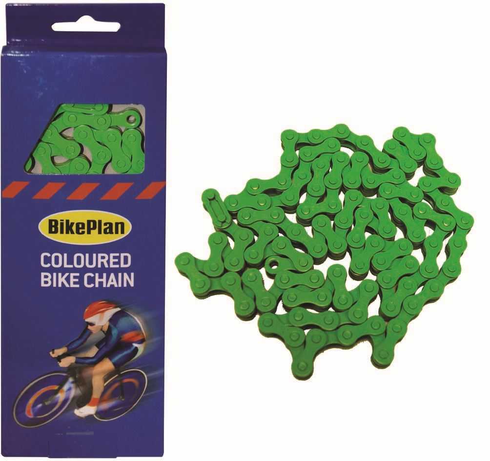 BikePlan, Bike Plan BKP032 BMX Chain - Green