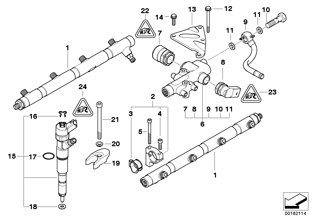 BMW, Genuine BMW Mini Fillister Head Screw