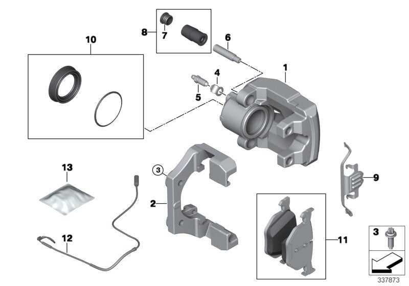 BOWA, Genuine BOWA BMW Brake Pad Wear Sensor