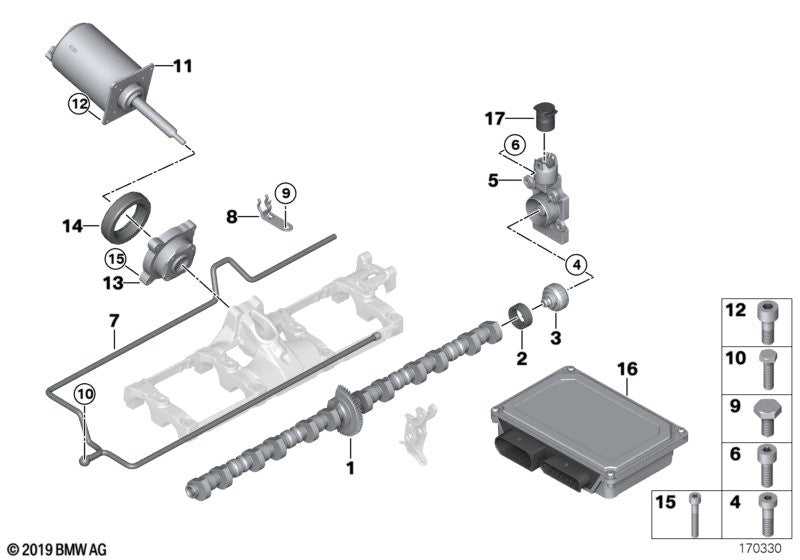 CONTINENTAL VDO, Genuine Continental VDO Valvetronic Actuator Seal Ring