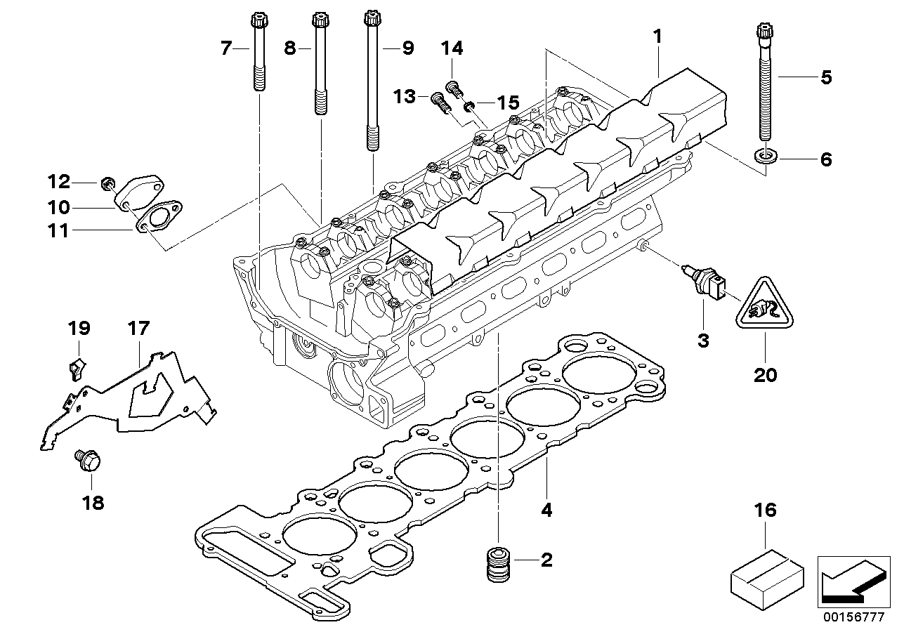 ELRING, Genuine Elring BMW Cylinder Head Gasket