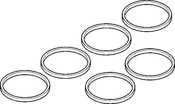 ELRING, Genuine Elring BMW Intake Manifold Gasket Set