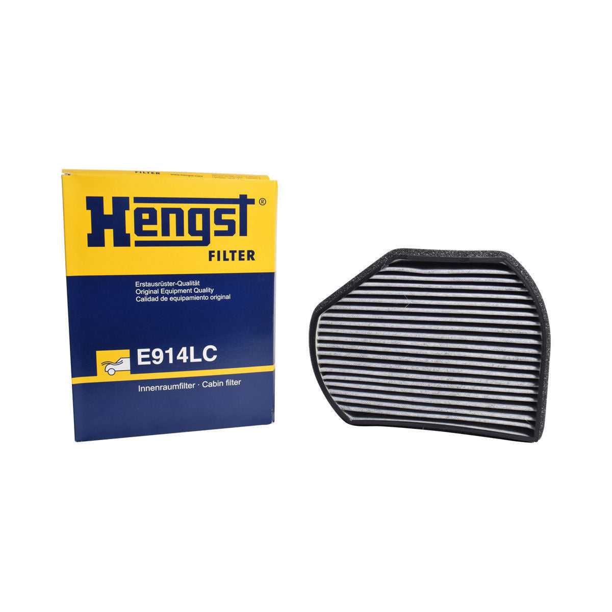 HENGST FILTER, Genuine Hengst Mercedes-Benz Air Filter Cabin Interior