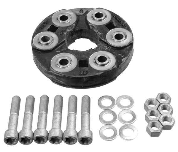 LEMFORDER, Genuine Lemforder Mercedes-Benz Drive Shaft Universal Joint Flex Disc Guibo Kit