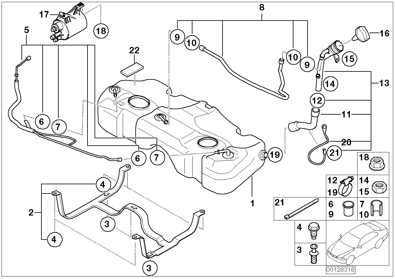 MINI, Genuine MINI Fuel Filler Pipe