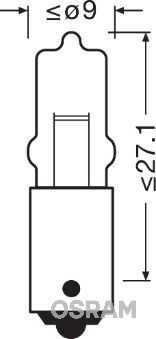 OSRAM, Genuine Osram BMW Interior Park Light Bulb