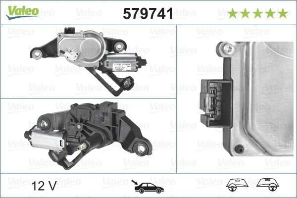 VALEO, Genuine Valeo BMW Rear Window Wiper Motor