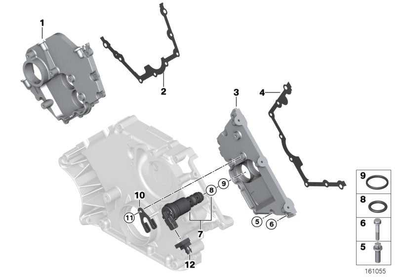 VICTOR REINZ, Genuine Victor Reinz BMW Timing Case Cover Gasket