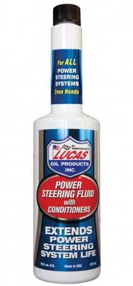 Lucas, Lucas Power Steering Fluid With Conditioners Extends Life 473ml