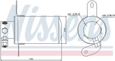 NISSENS, Mercedes-Benz Air Conditioning Dryer