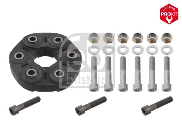 FEBI BILSTEIN, Mercedes-Benz Drive Shaft Universal Joint Flex Disc Guibo Kit